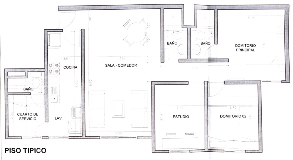DEPARTAMENTO En Condominio Santa Margarita-13